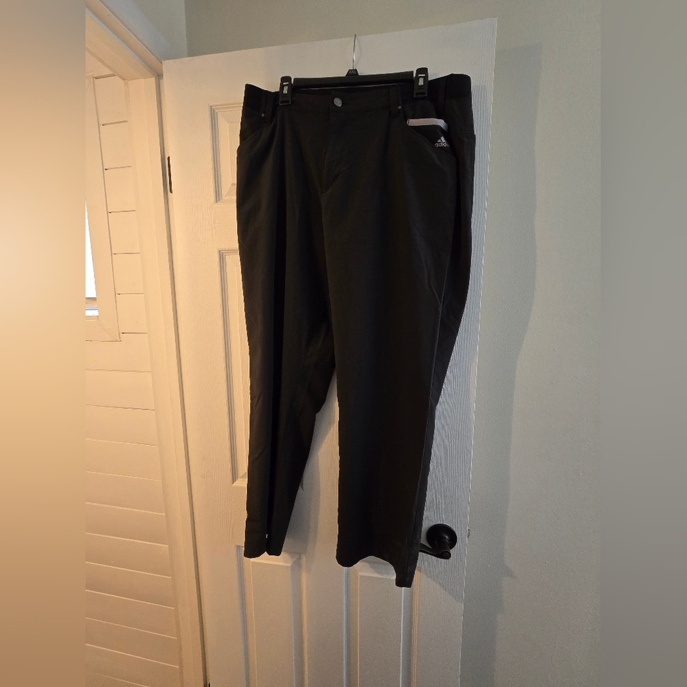 Mens addidas pants - stretch waist 38x30 C6
